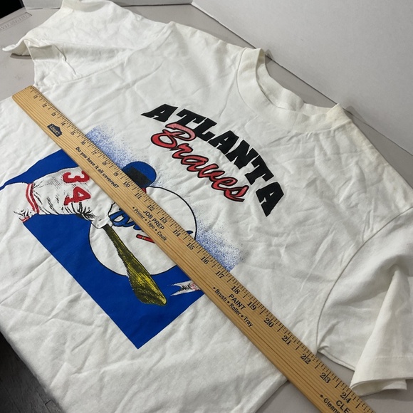 Vintage Atlanta Braves Graphic T-Shirt Size XL - Picture 4 of 8